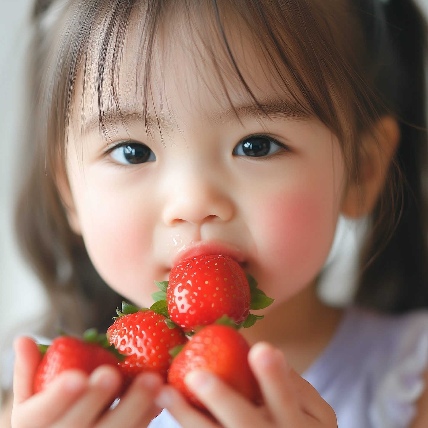 ICHIGO ICHIE いちごキッズ Sサイズ（270g）　“たのしい”と“おいしい”がぎゅっとつまった、やさしいいちご。